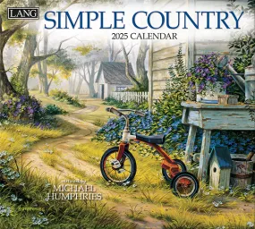 Lang Calendar: Simple Country 2025