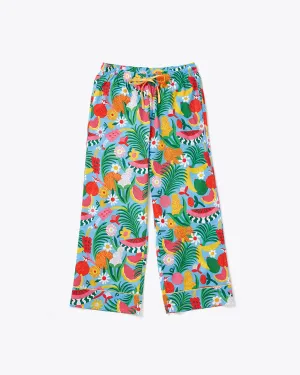 Leisure Pants - Blue Tutti Frutti