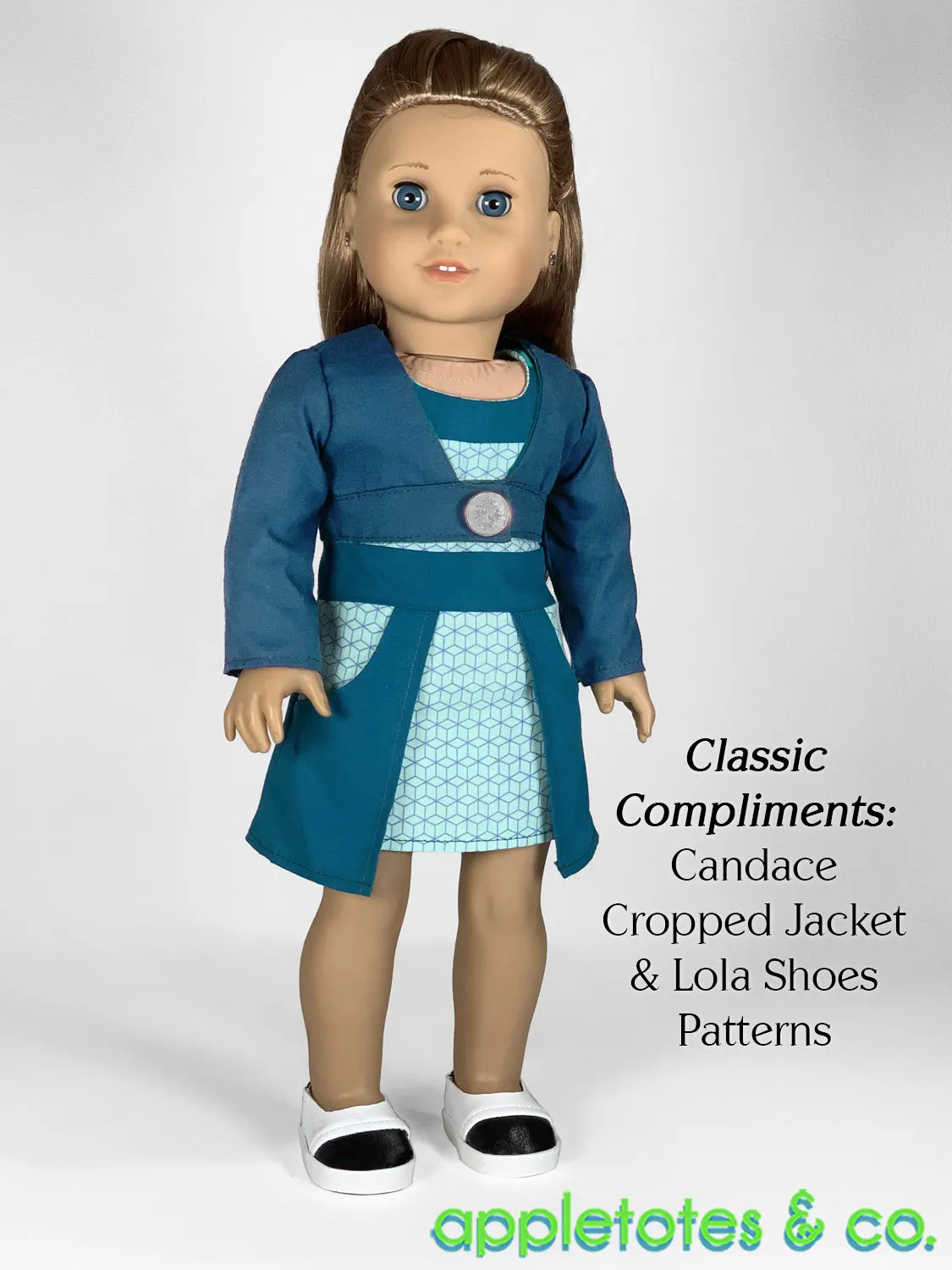 Lindy Dress 18 Inch Doll Sewing Pattern