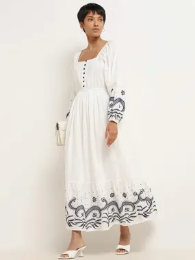 LOV White Maxi Dress