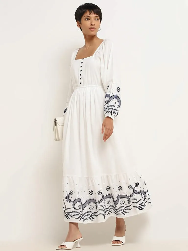 LOV White Maxi Dress