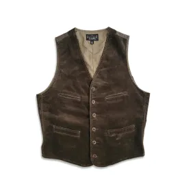 Men's Corduroy V-neck Vest