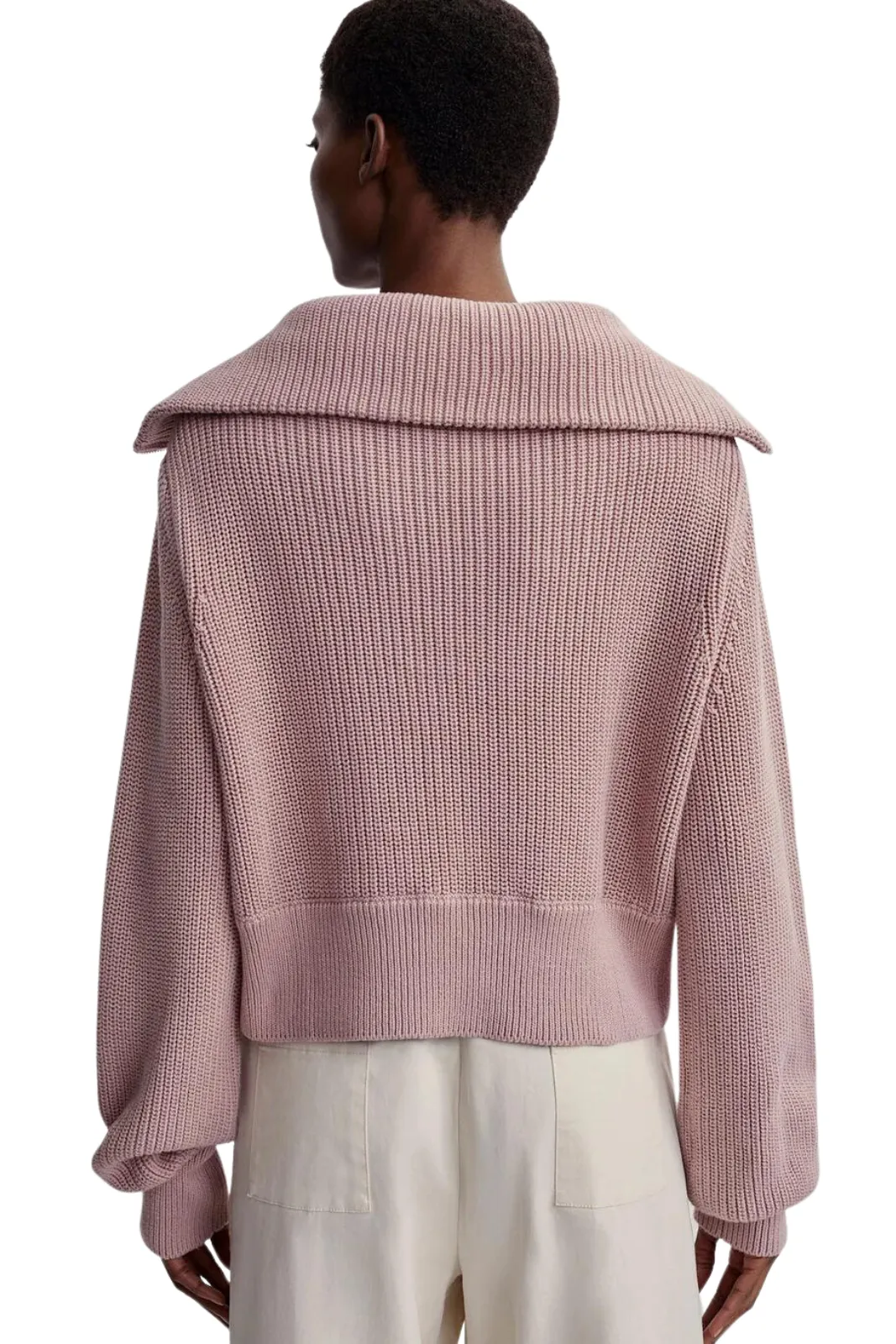 Mentone Knit, Pale Mauve