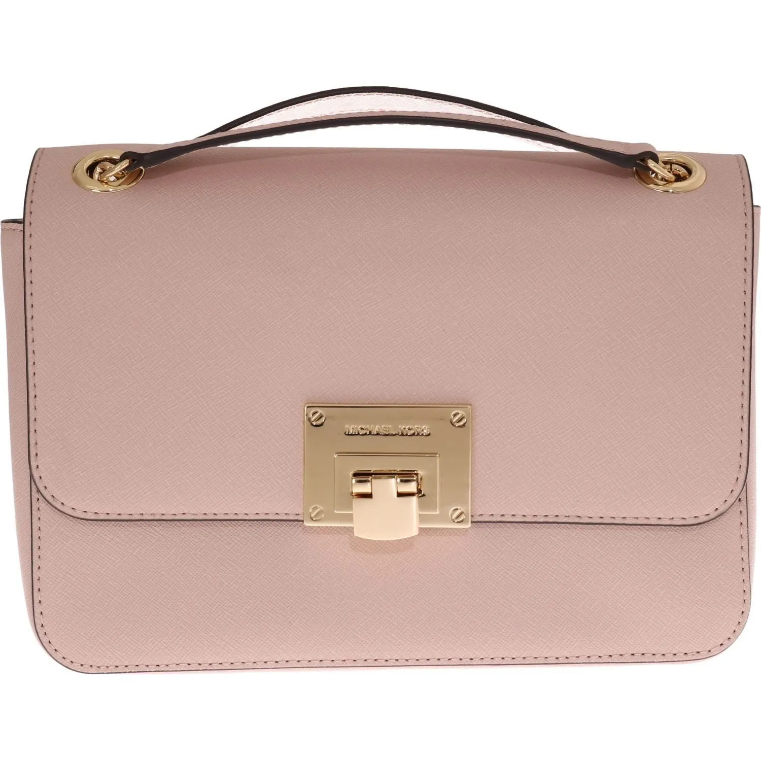 Michael Kors Elegant Pink Tina Shoulder Bag