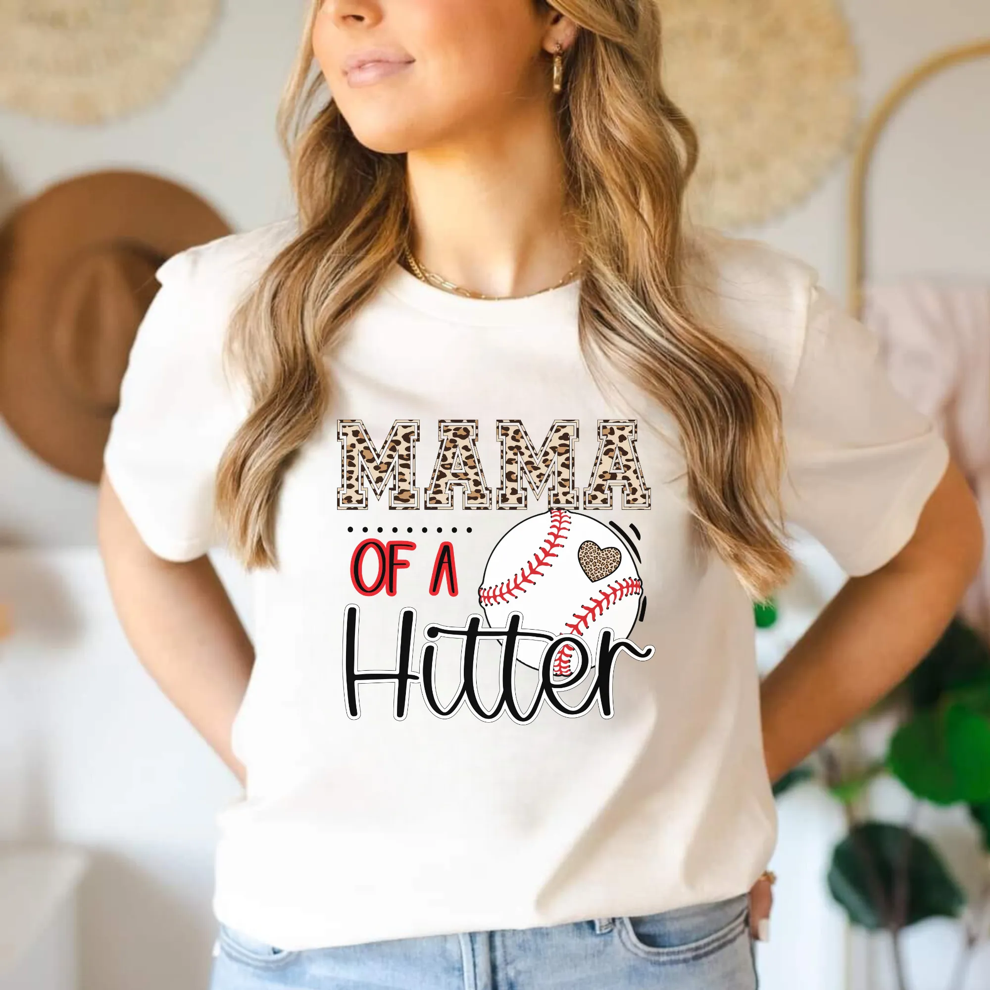 Mom Of A Hitter | Baseball Mom Shirt