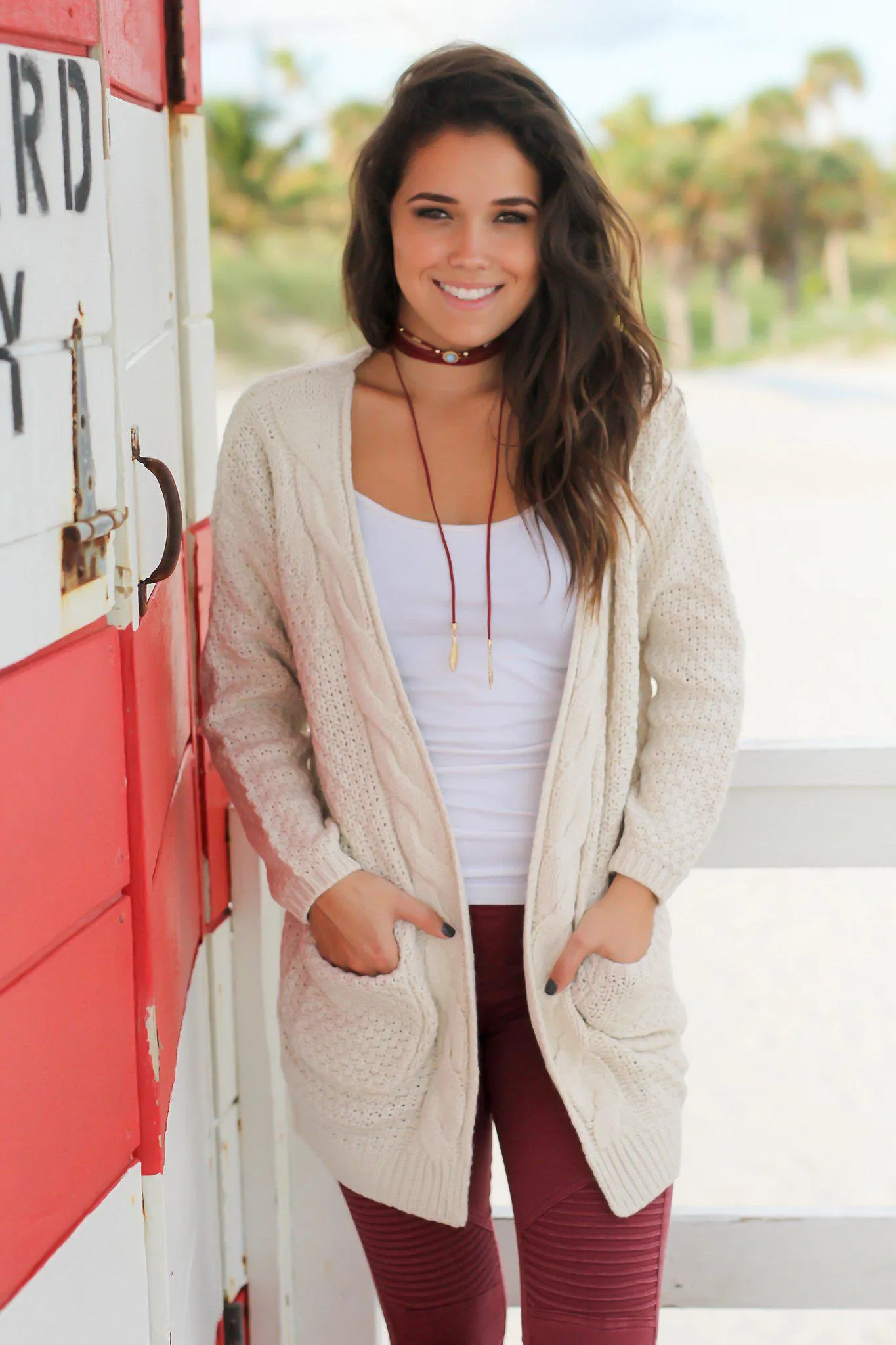 Natural Knit Cardigan