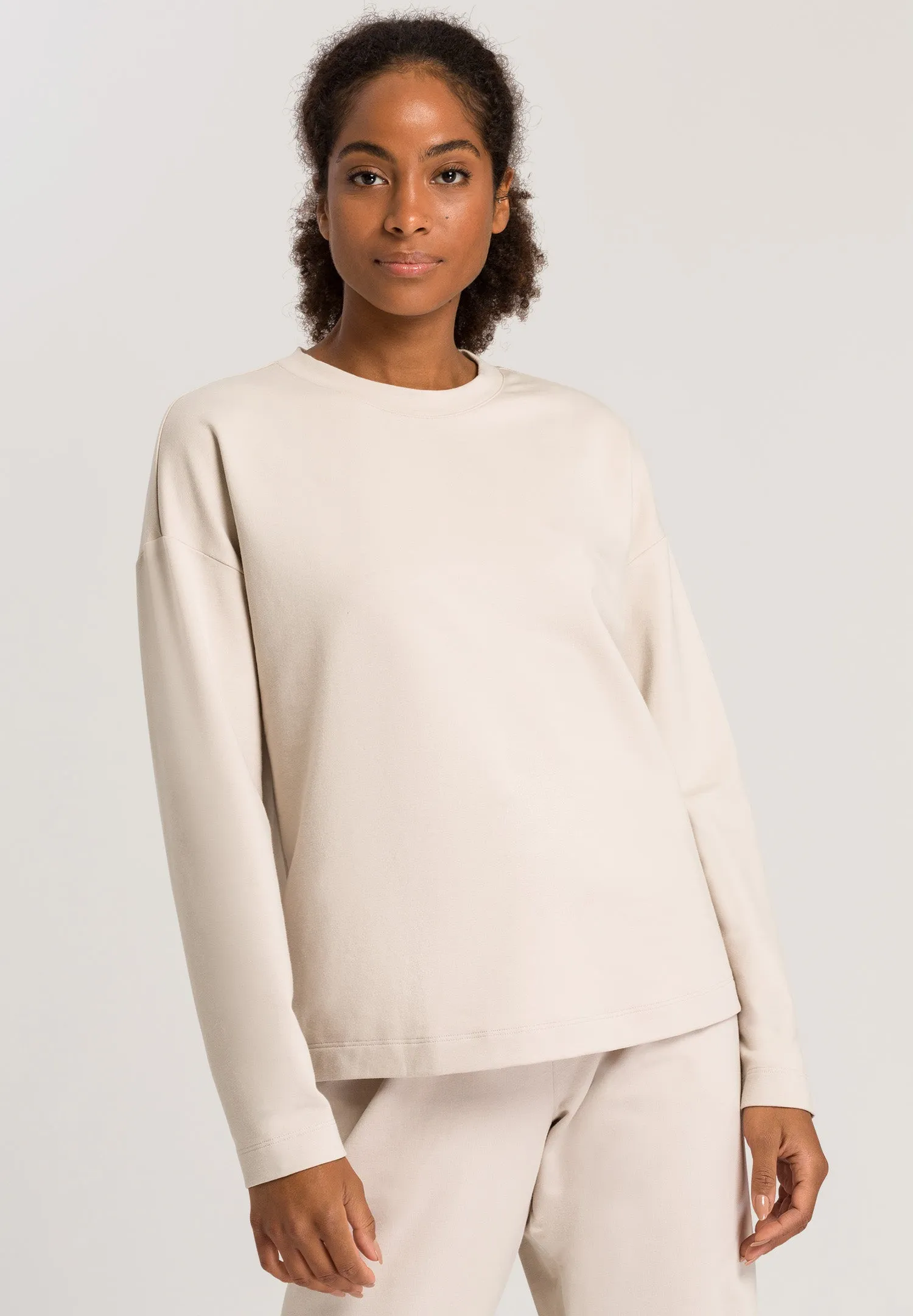 Natural Living Cotton Crewneck Pullover | Dune 78674-2134