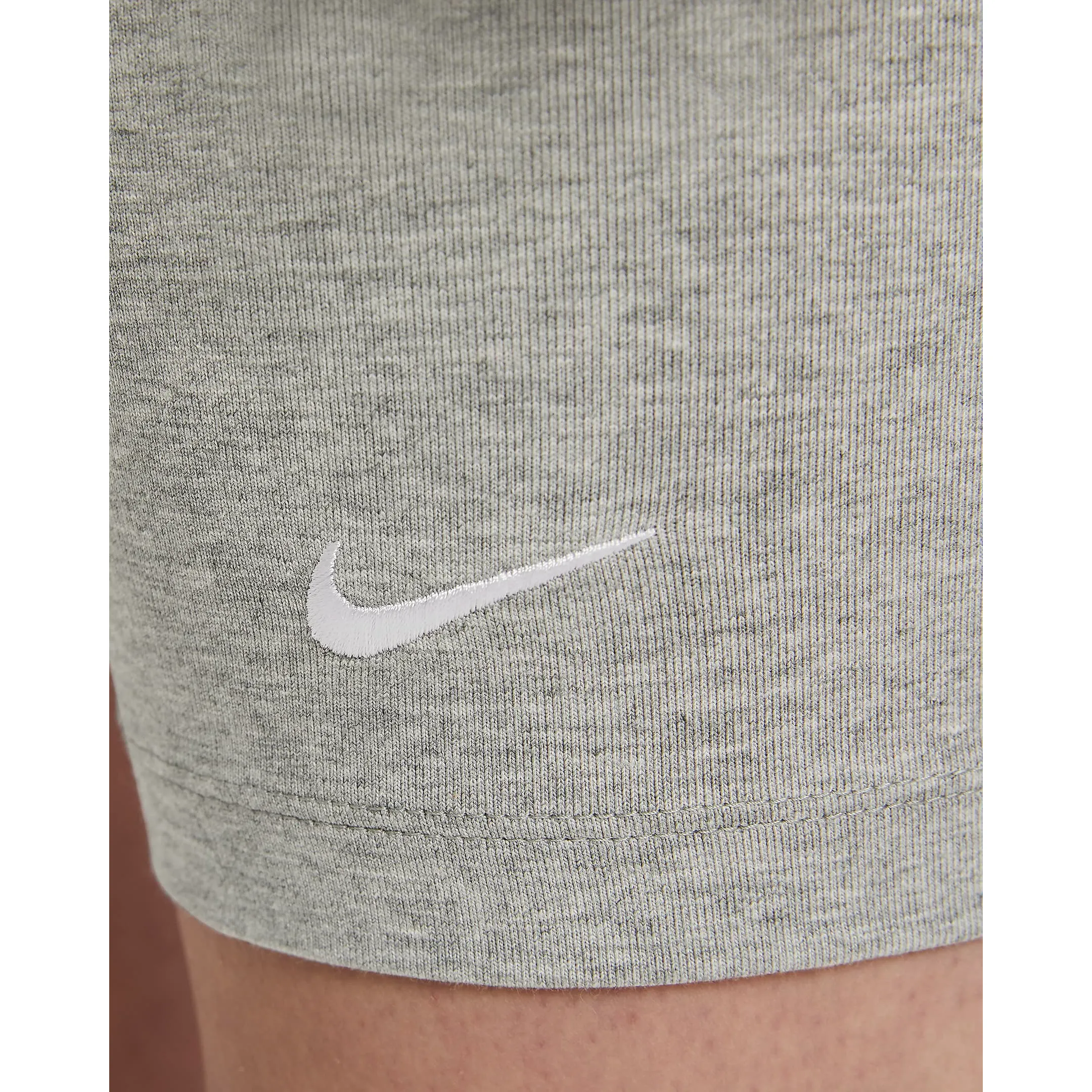 Nike Women's Sportswear Essential Shorts - Dark Grey Heather / White