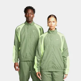 NOCTA Track Mens Jacket (Oil Green/Light Liquid Lime/Light Liquid Lime)