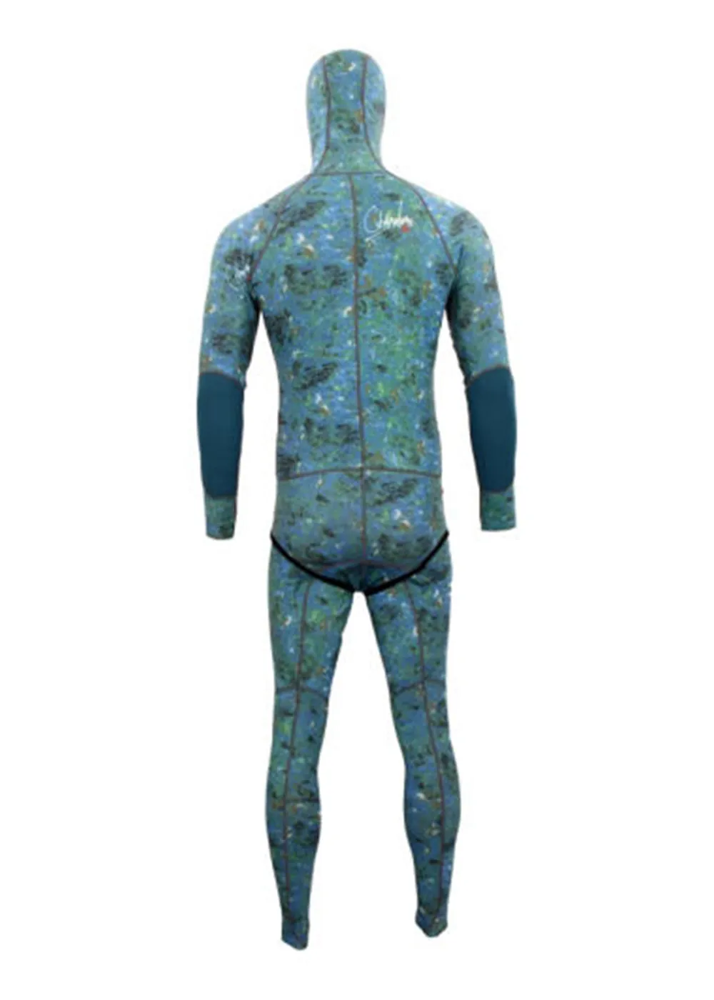 Ocean Hunter Mens Chameleon Extreme 3mm Lined 2 Piece Wetsuit