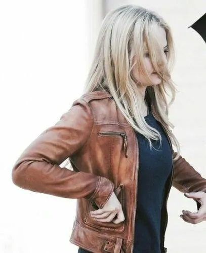 Once upon a time Emma Swan Season 4 Brown Leather Jacket