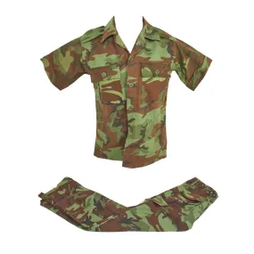 Original ARVN Vietnam War Army of the Republic of Vietnam ARVN Rangers ERDL Short Sleeve Uniform Set