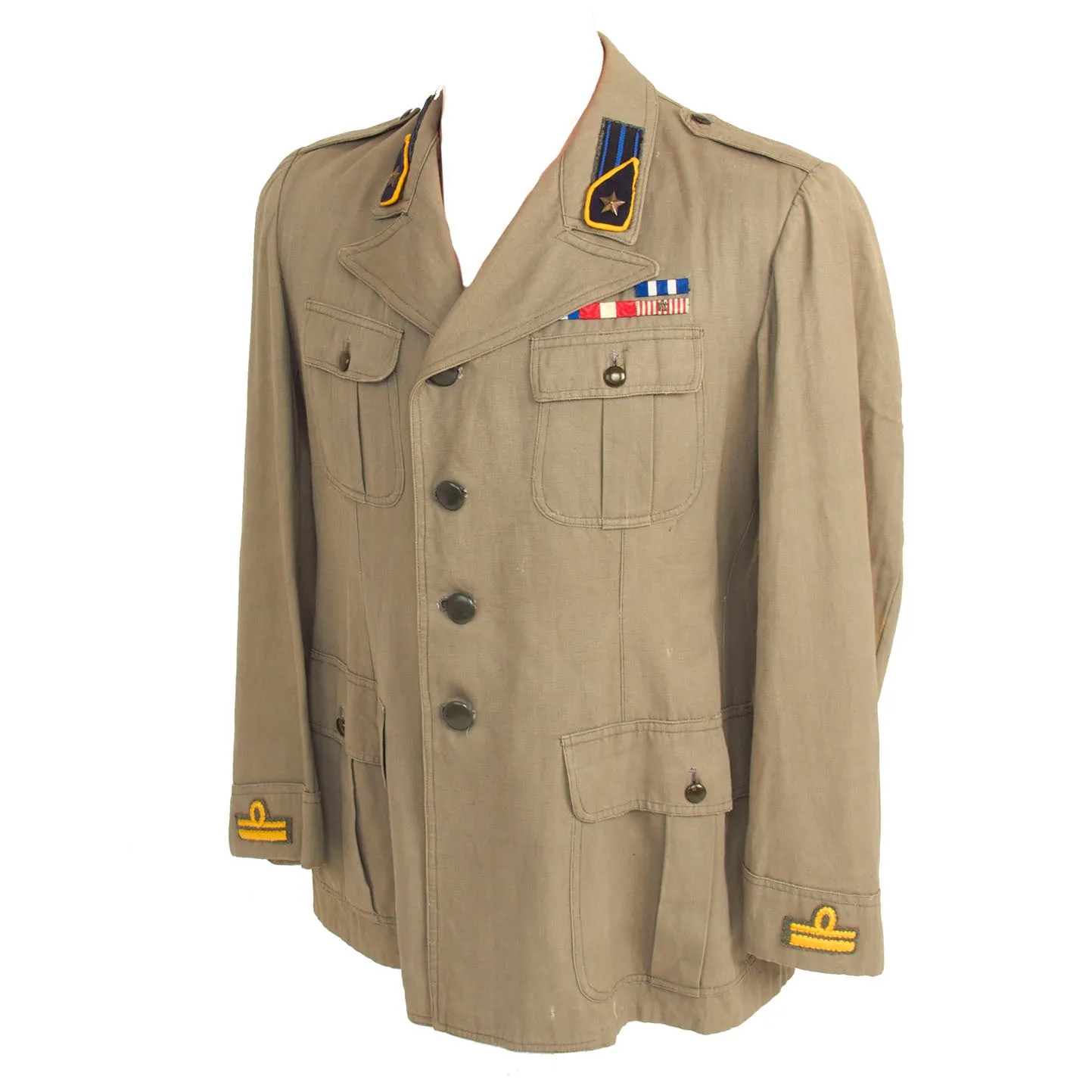 Original WWII Italian Army Officer Tropical Uniform