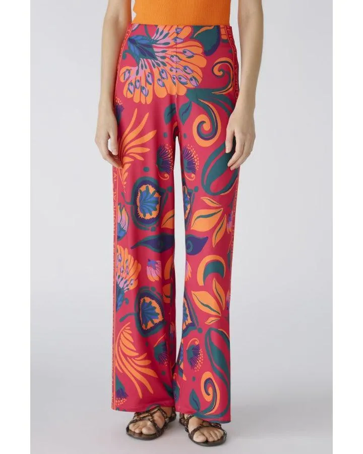 Oui Floral Print Pant