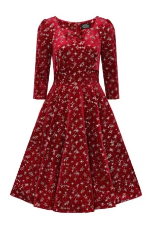 Paris Sparkle Swing Dress by Hearts and Roses