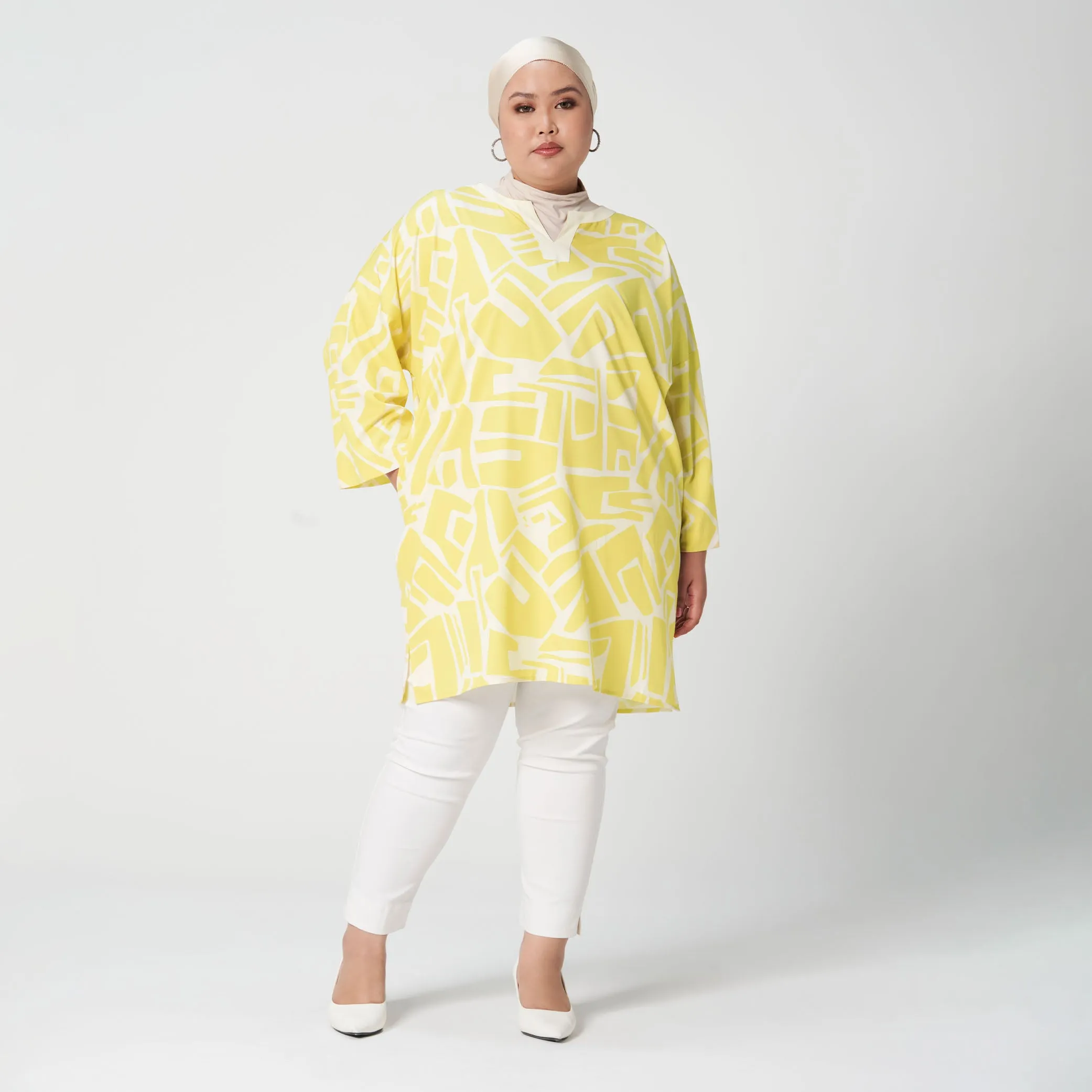 Printed Kaftan Tunic