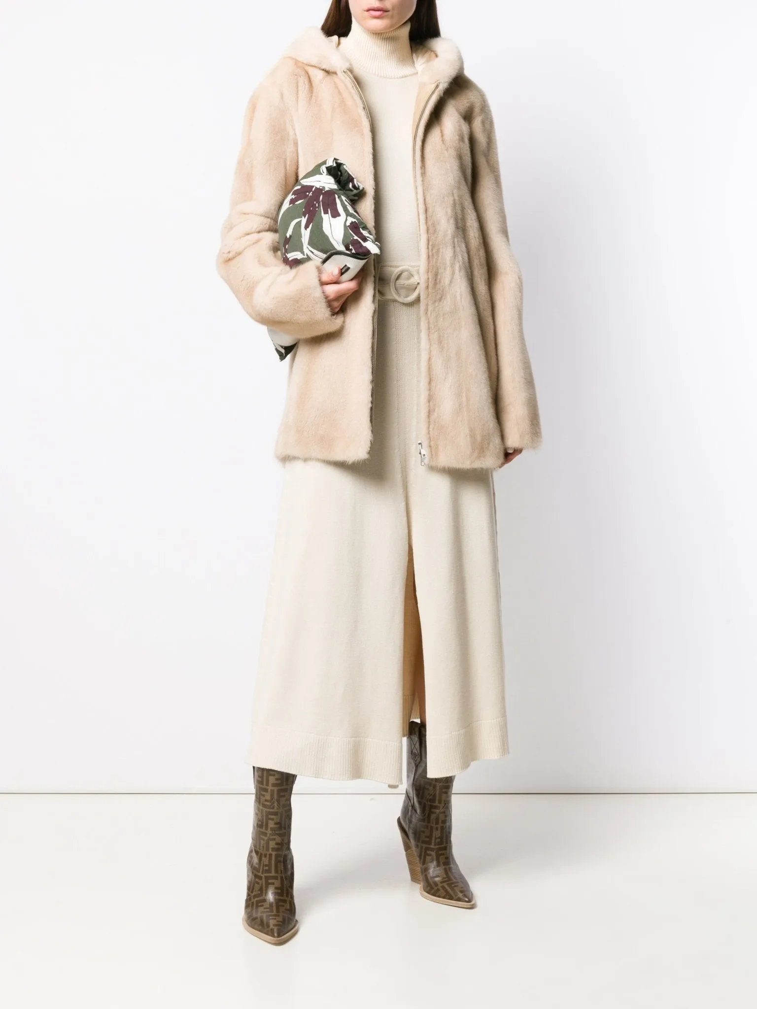 "BACIO" Mink Coat