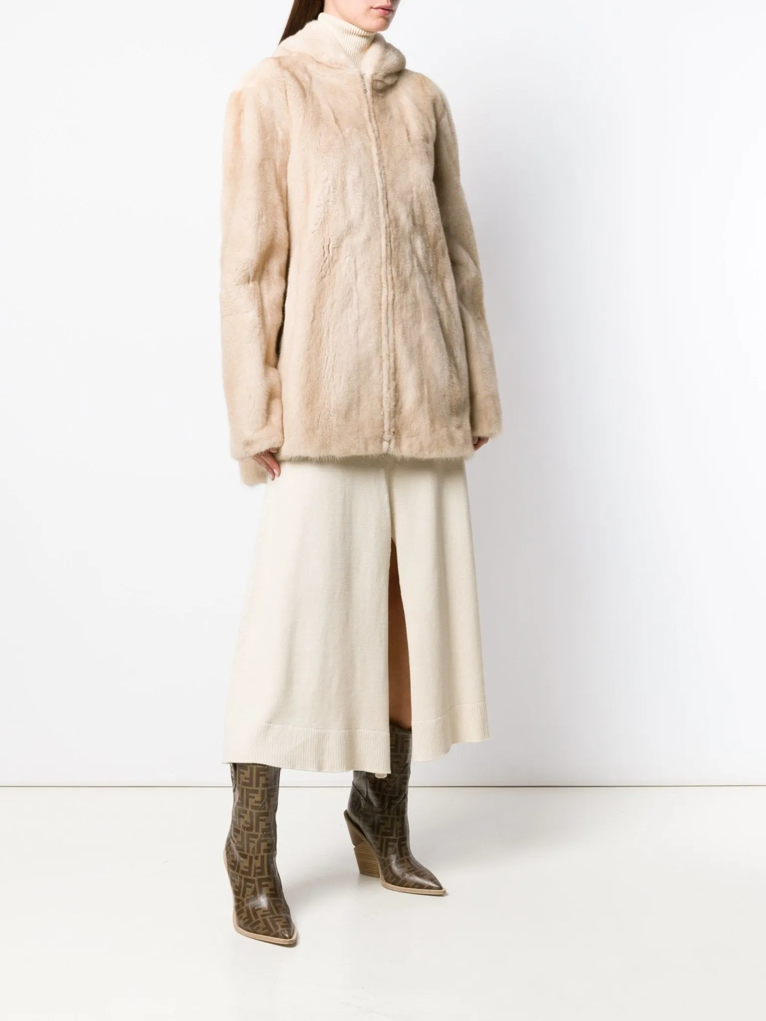 "BACIO" Mink Coat