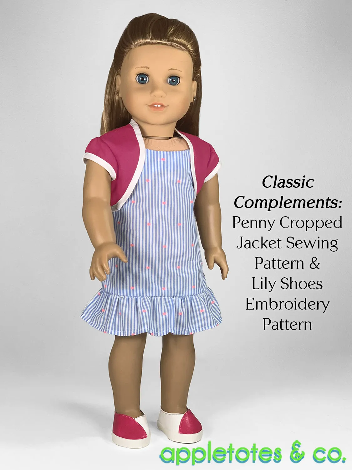 Rachel Dress 18 Inch Doll Sewing Pattern