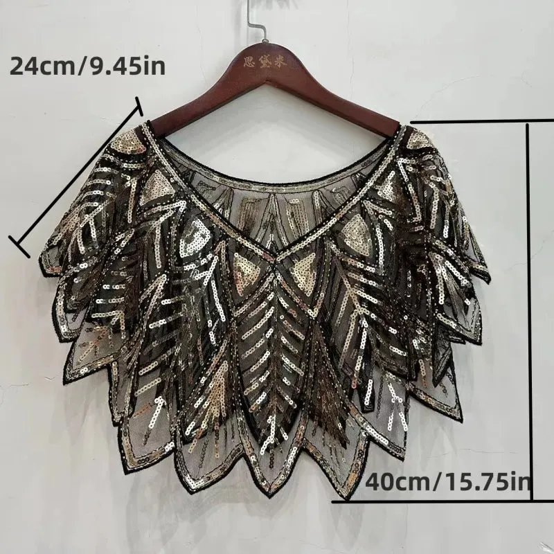 Radiant Shimmer Cape Shrug