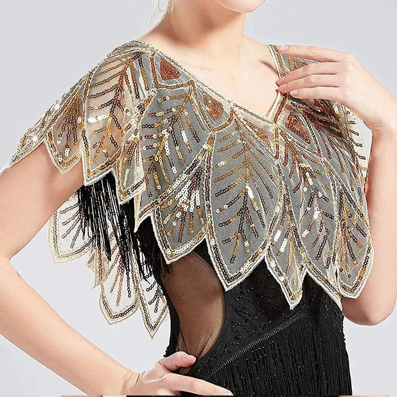 Radiant Shimmer Cape Shrug