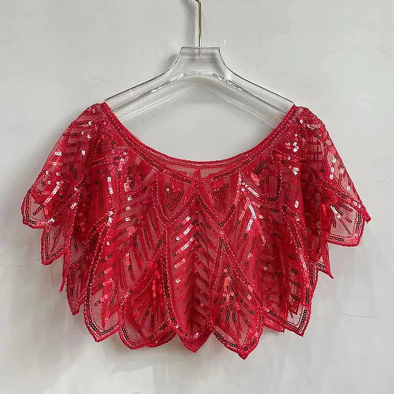 Radiant Shimmer Cape Shrug