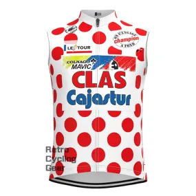 Red dot CLAS Retro Cycling Vest