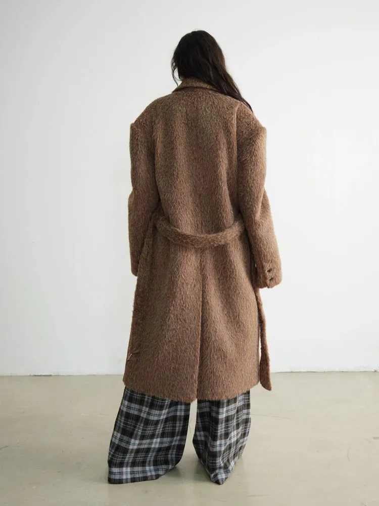 Retro long wool coat【s0000010915】