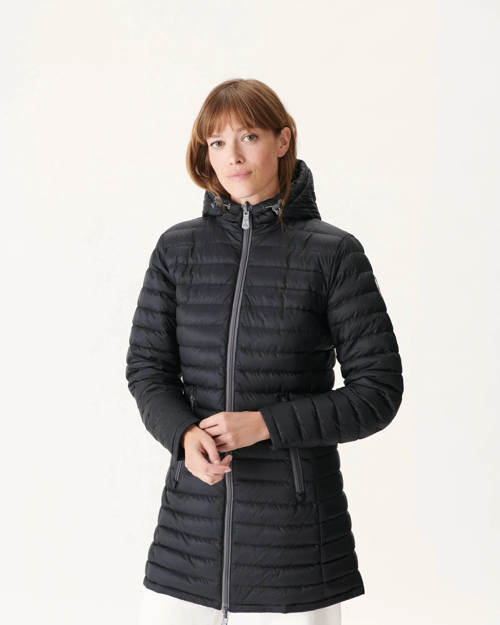 Reversible light down jacket Black Moscou