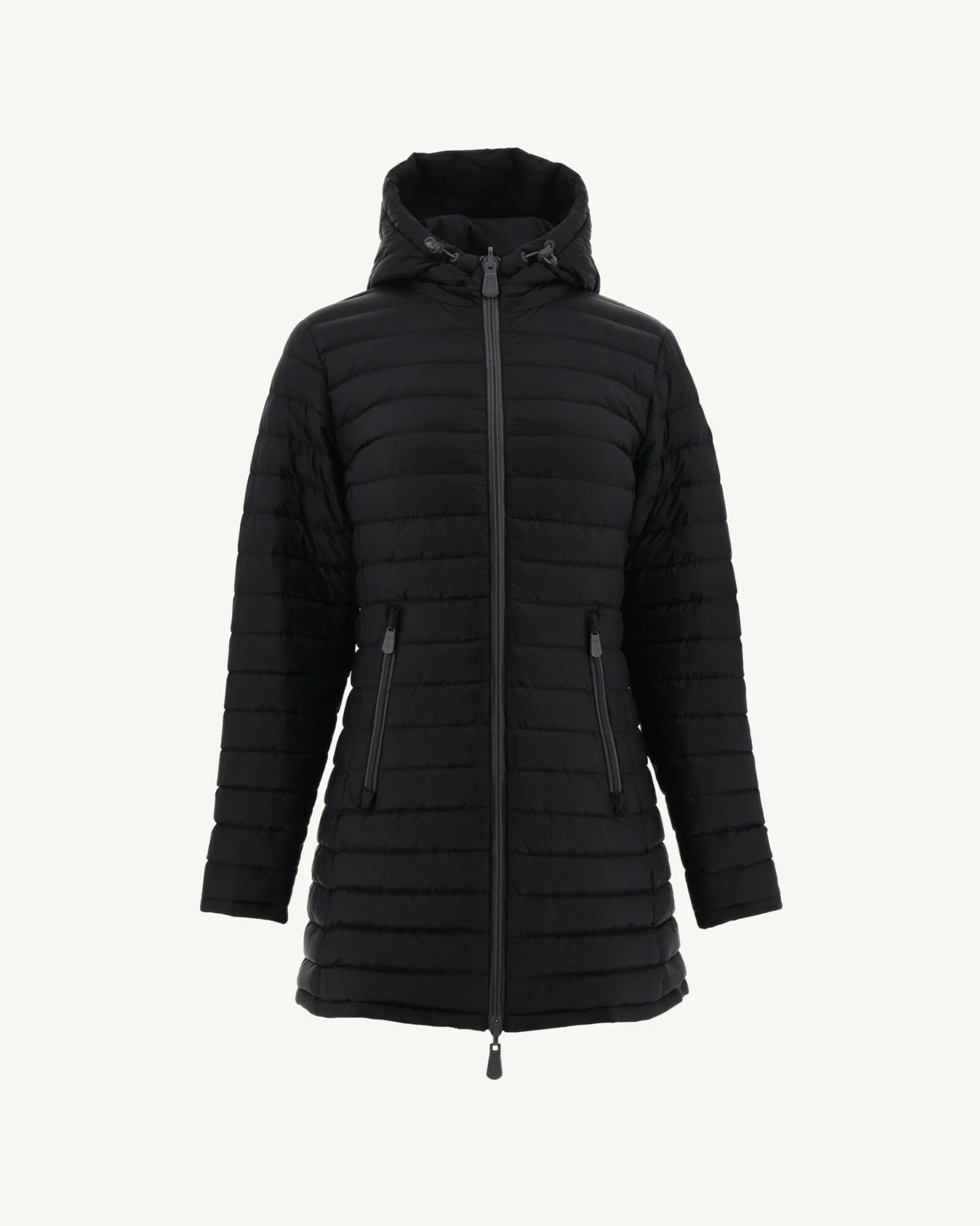 Reversible light down jacket Black Moscou