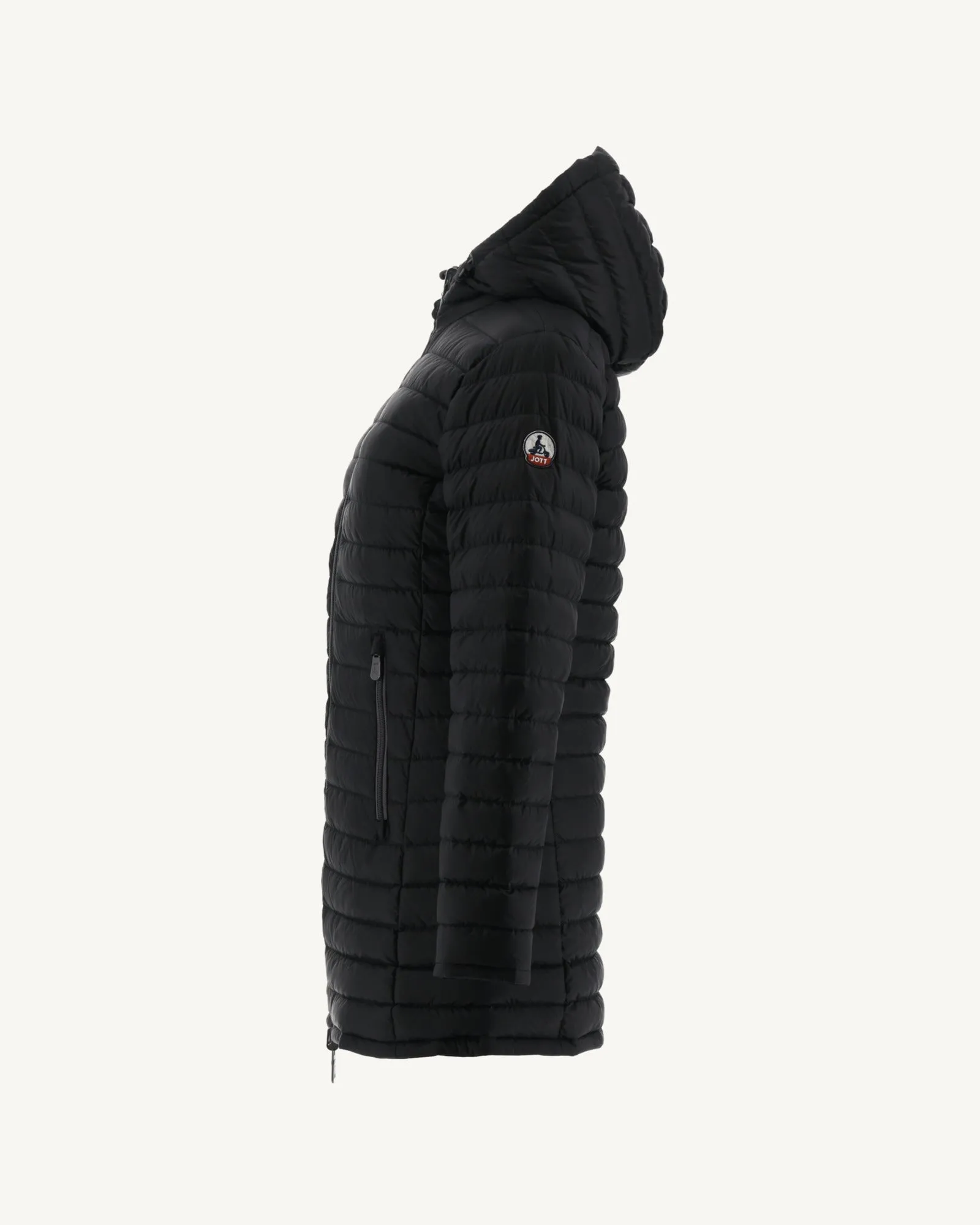 Reversible light down jacket Black Moscou