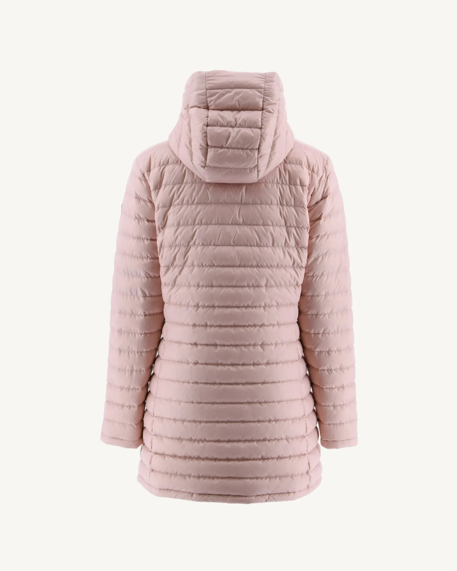 Reversible light down jacket Black/Light Pink Moscou