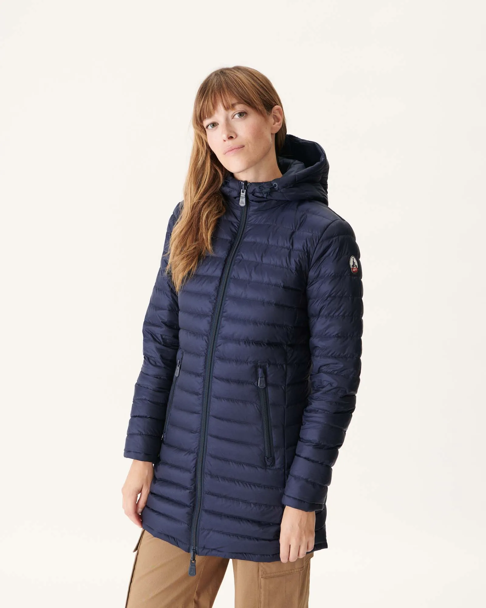 Reversible light down jacket Navy Moscou