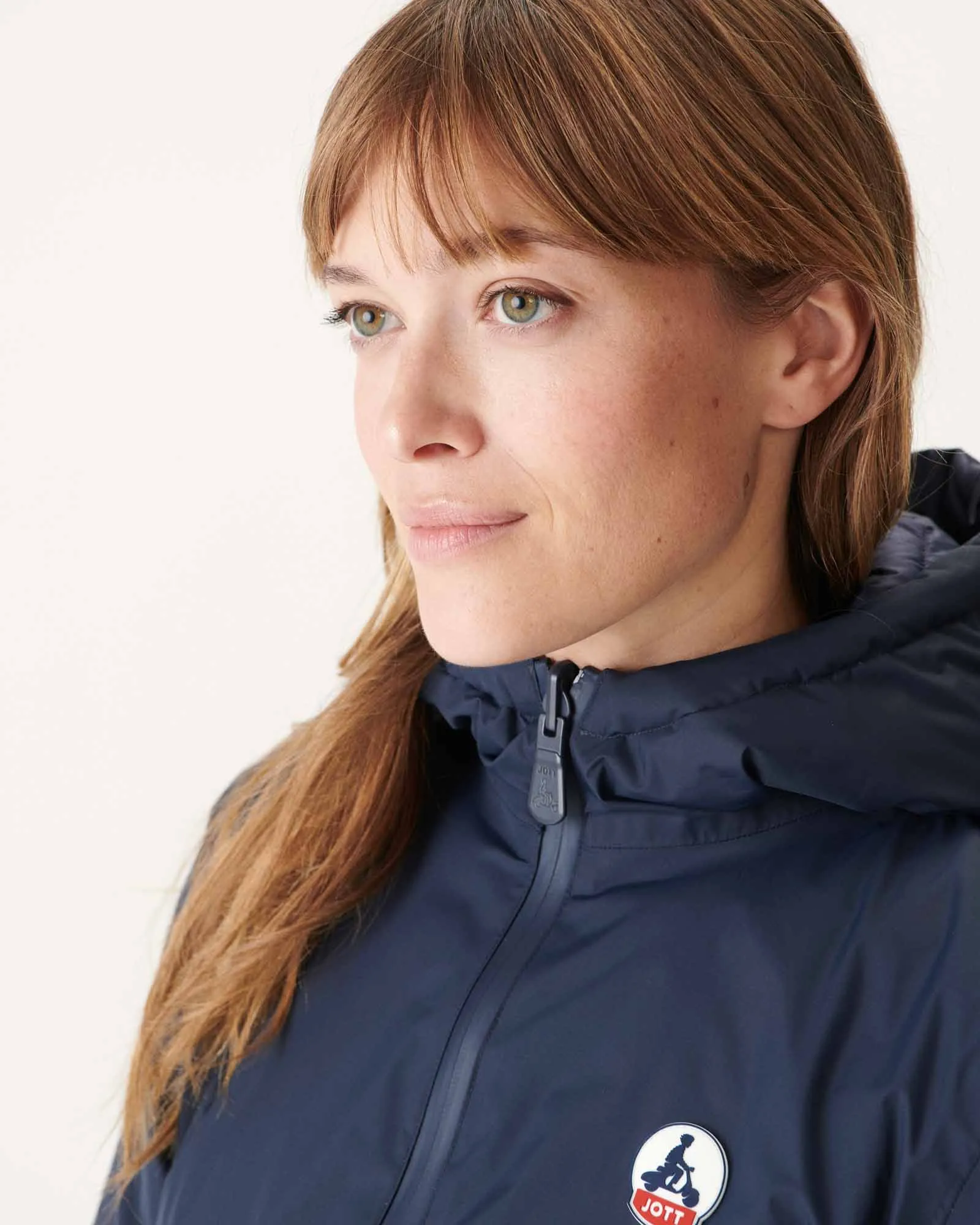 Reversible light down jacket Navy Moscou