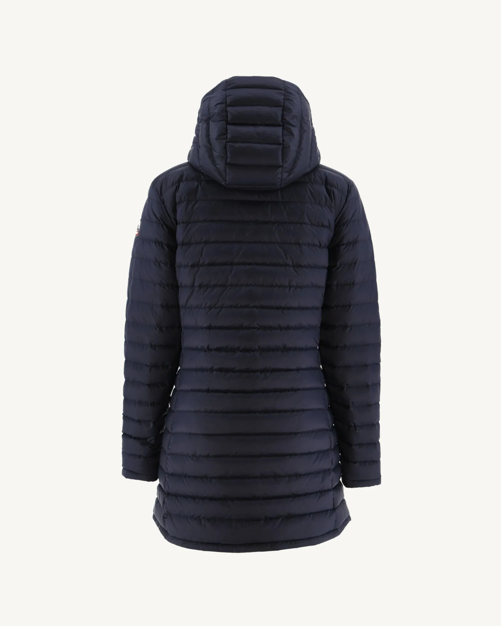 Reversible light down jacket White/Navy Blue Moscou