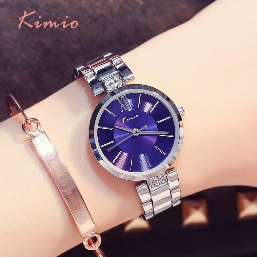 Rhinestone Rose Gold Watches | Dressed Wristwatch For Women