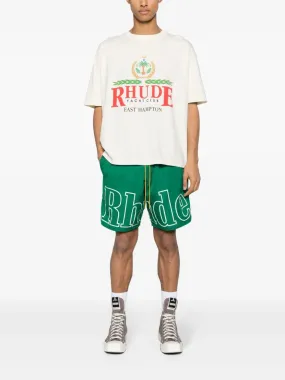 Rhude Logo Track Short