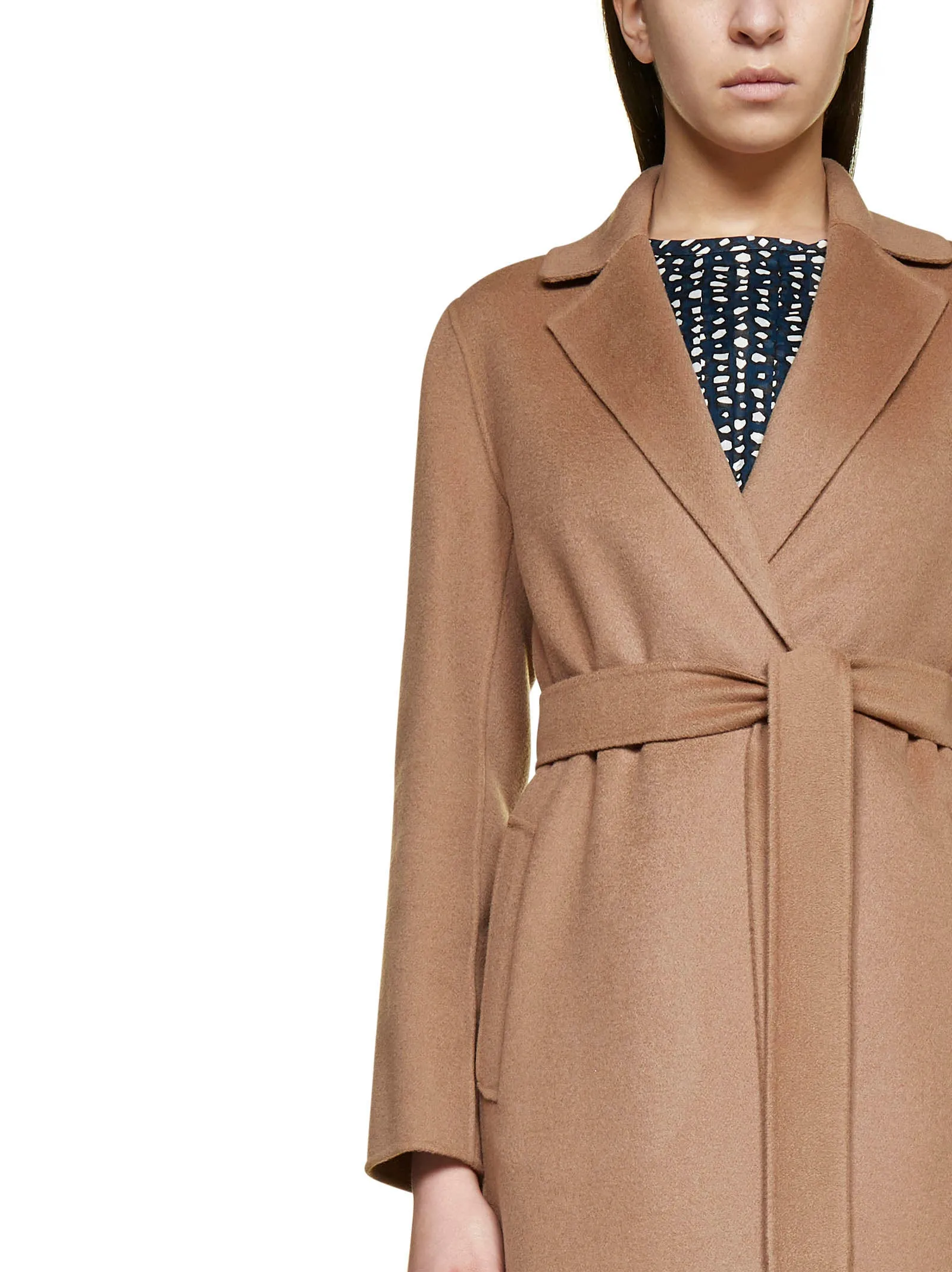 'S Max Mara Pauline Belted Coat