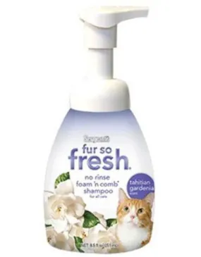 Sergeant's Fur-So-Fresh® No Rinse Foam 'N Comb Cat Shampoo 8.5oz