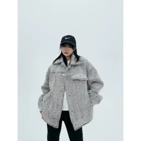 Sherpa Button-Up Coat