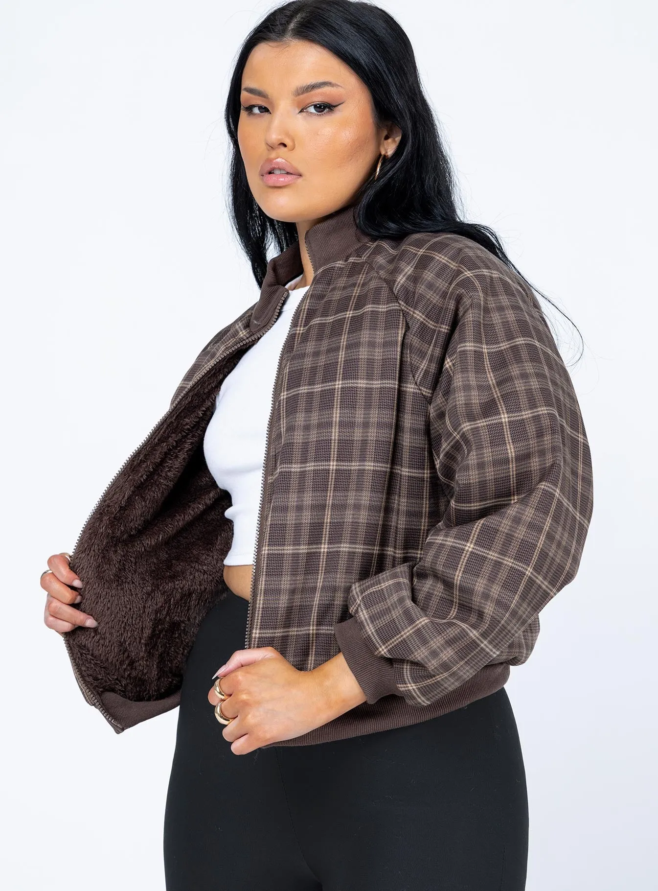 Soiree Jacket Brown