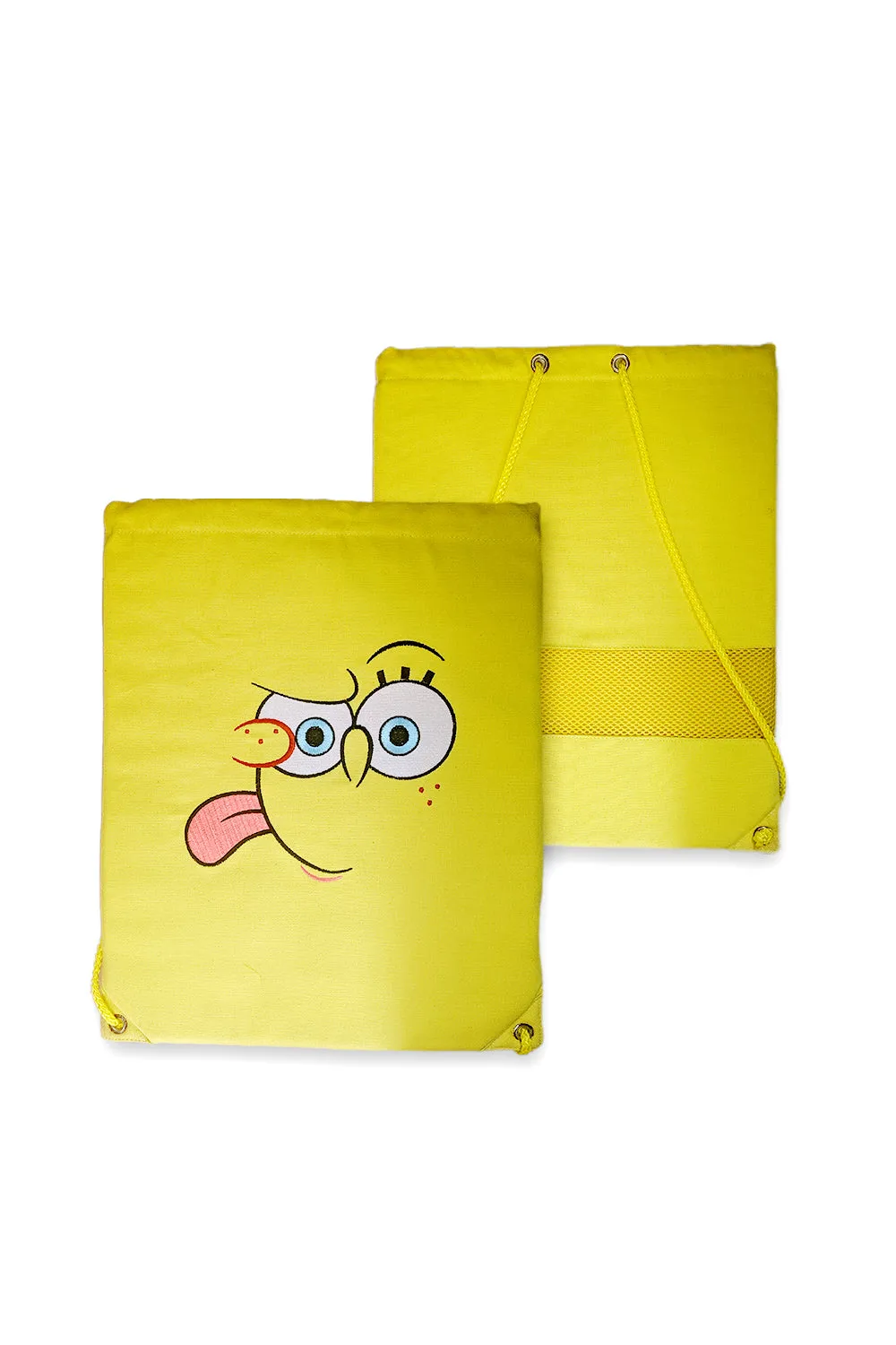 SpongeBob Lenticular Eyes Drawstring Bag