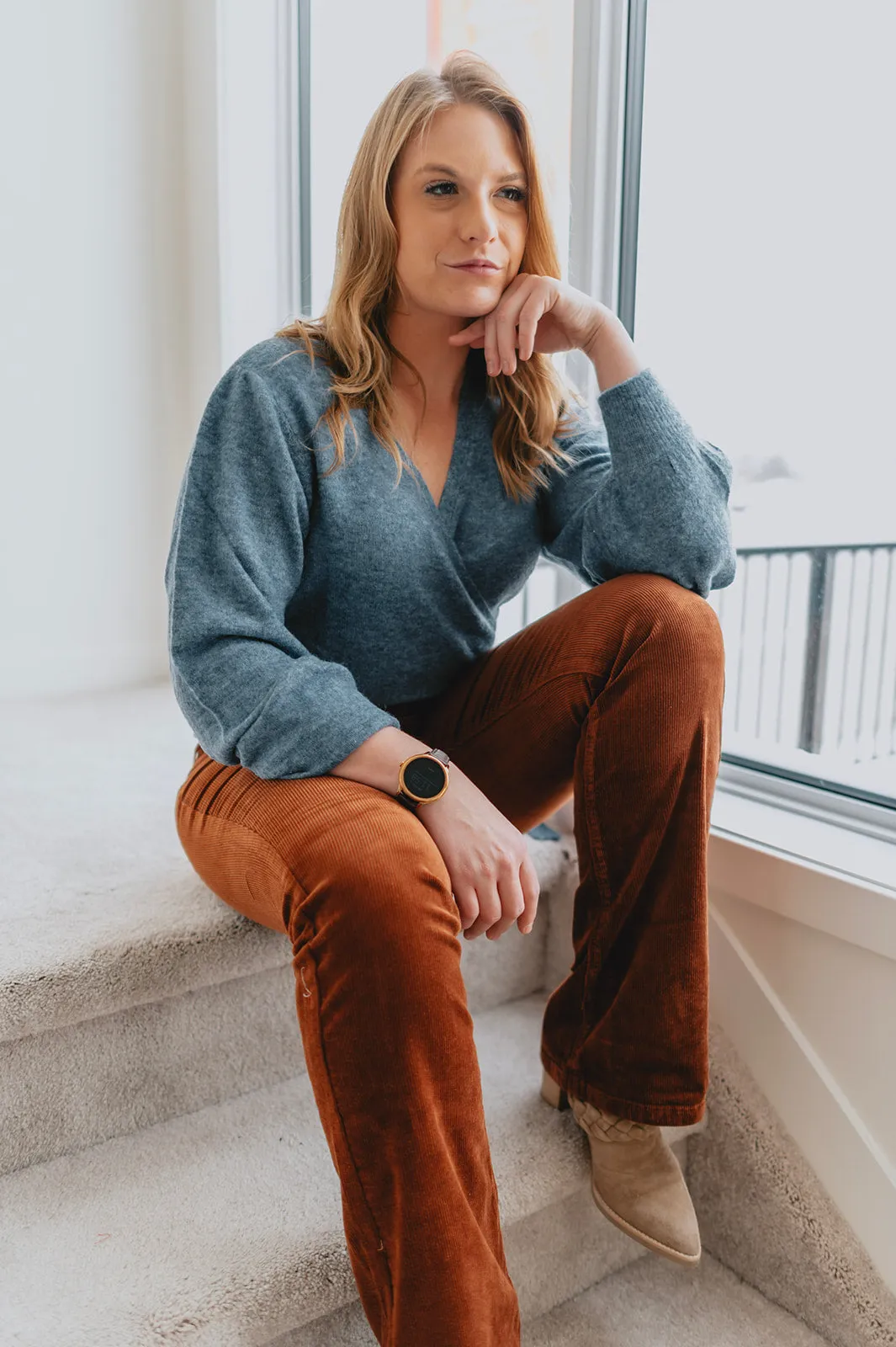 The Emma Flare Corduroy Pants