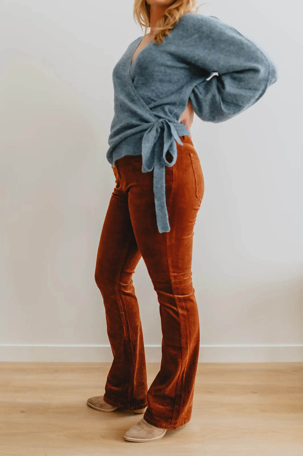 The Emma Flare Corduroy Pants