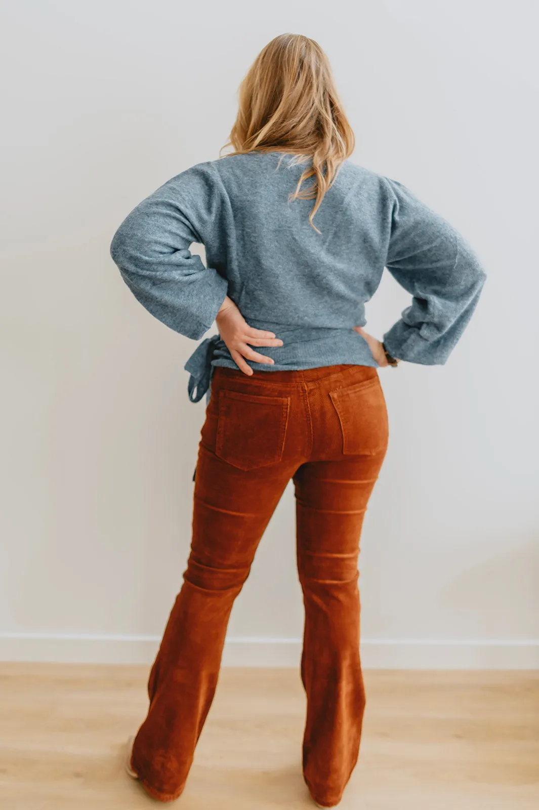 The Emma Flare Corduroy Pants