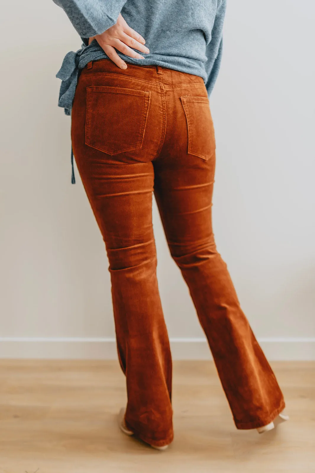 The Emma Flare Corduroy Pants