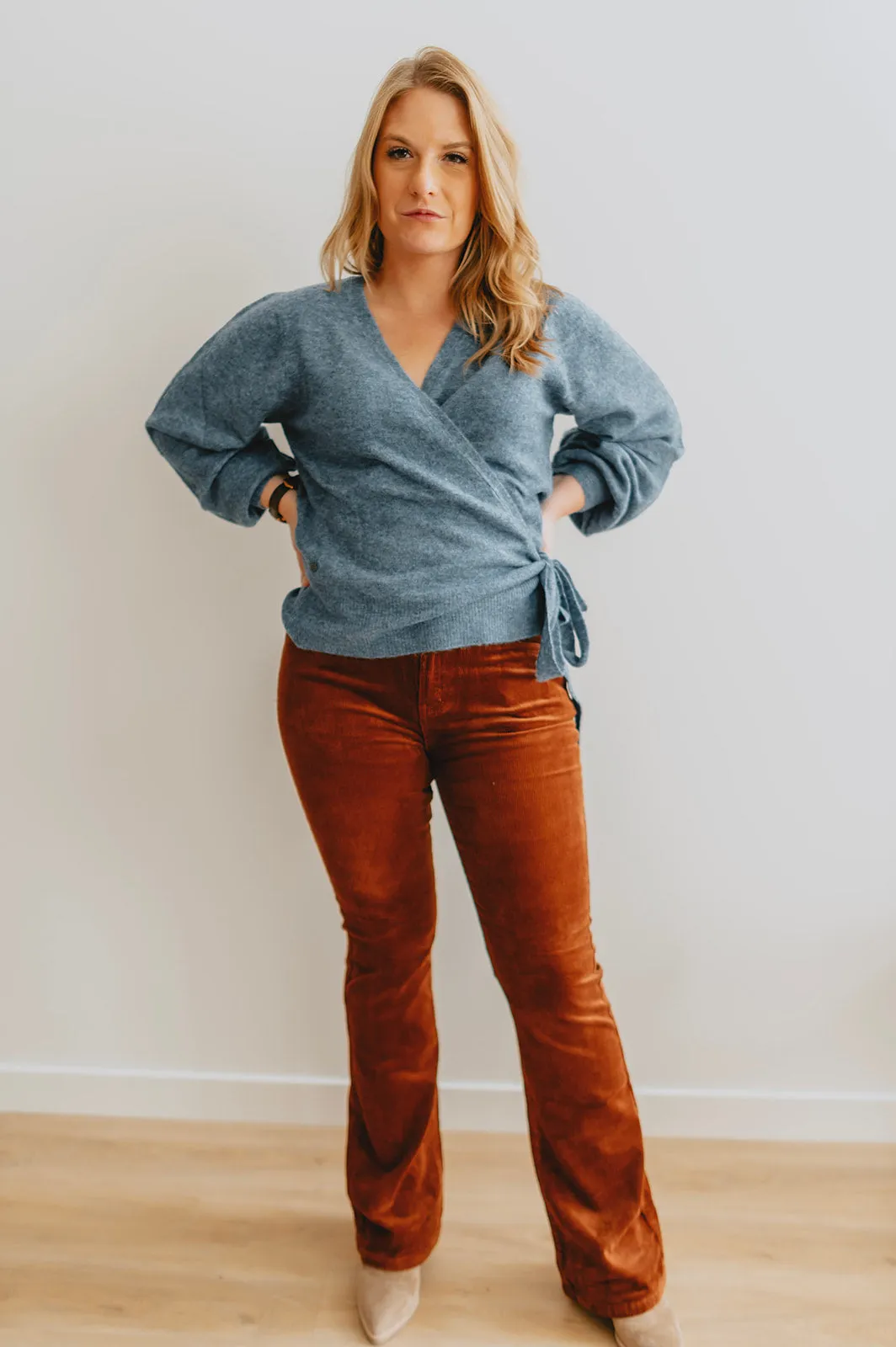 The Emma Flare Corduroy Pants