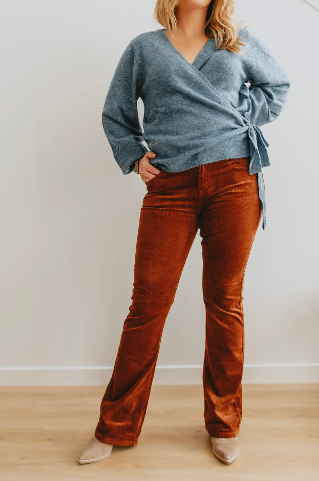 The Emma Flare Corduroy Pants