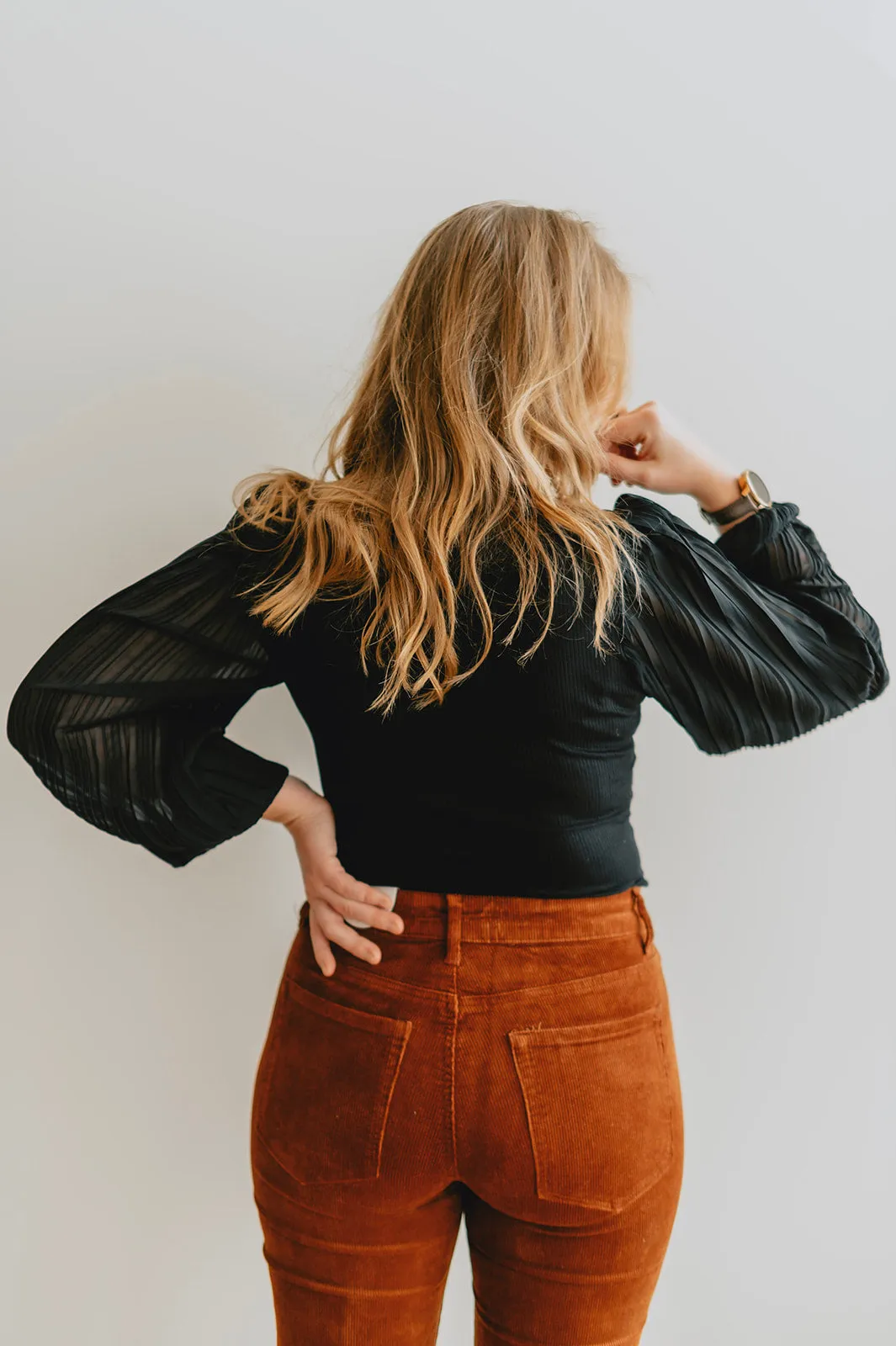 The Emma Flare Corduroy Pants