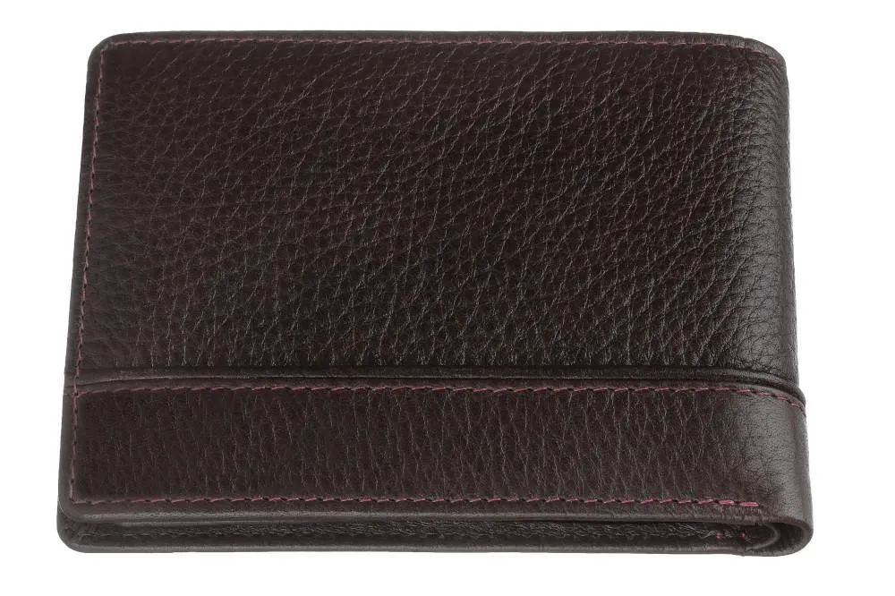 Tri-Fold Wallet Brown